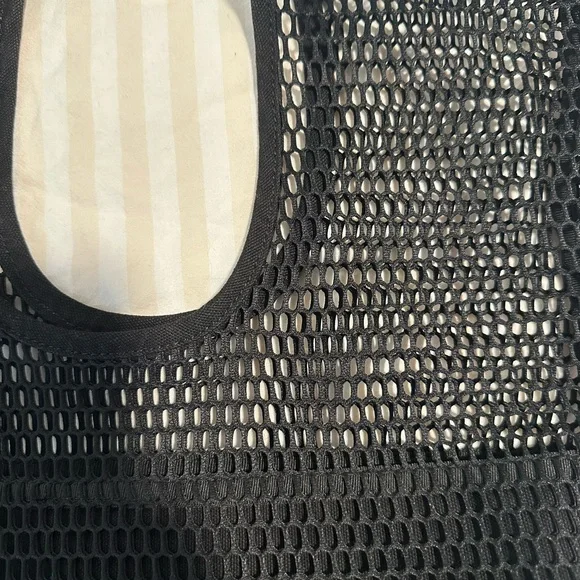 COS Black Mesh Tote Bag - Picture 5 of 6